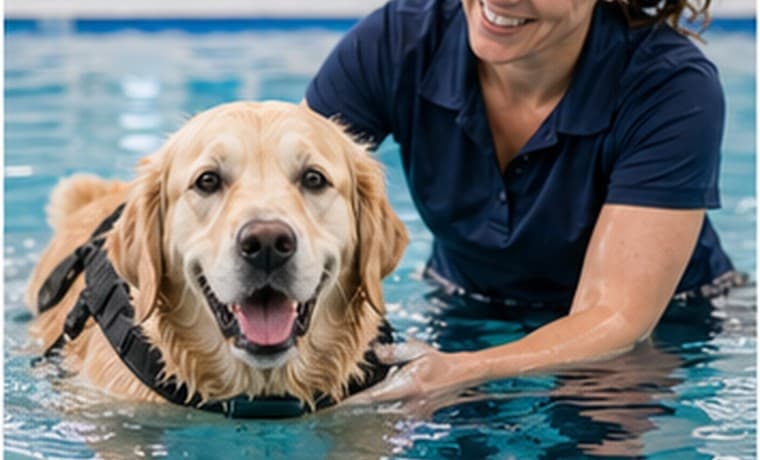 Dog swimming pool