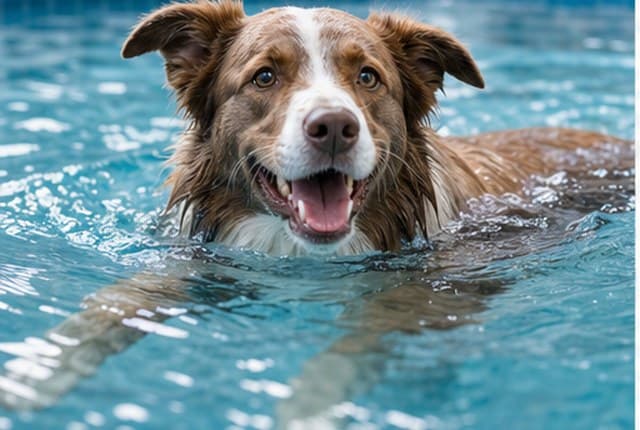 Dog swimming pool